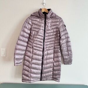 Andrew Marc Women's Packable Lightweight Down Puffer Coat